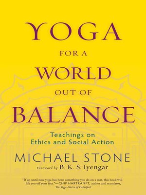 cover image of Yoga for a World Out of Balance
